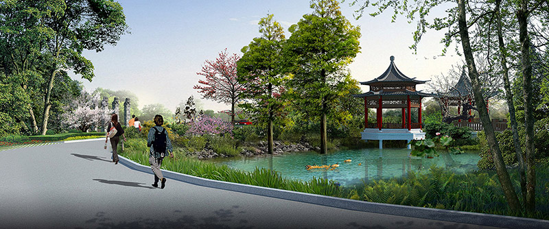 生態(tài)園林景觀設計圖片