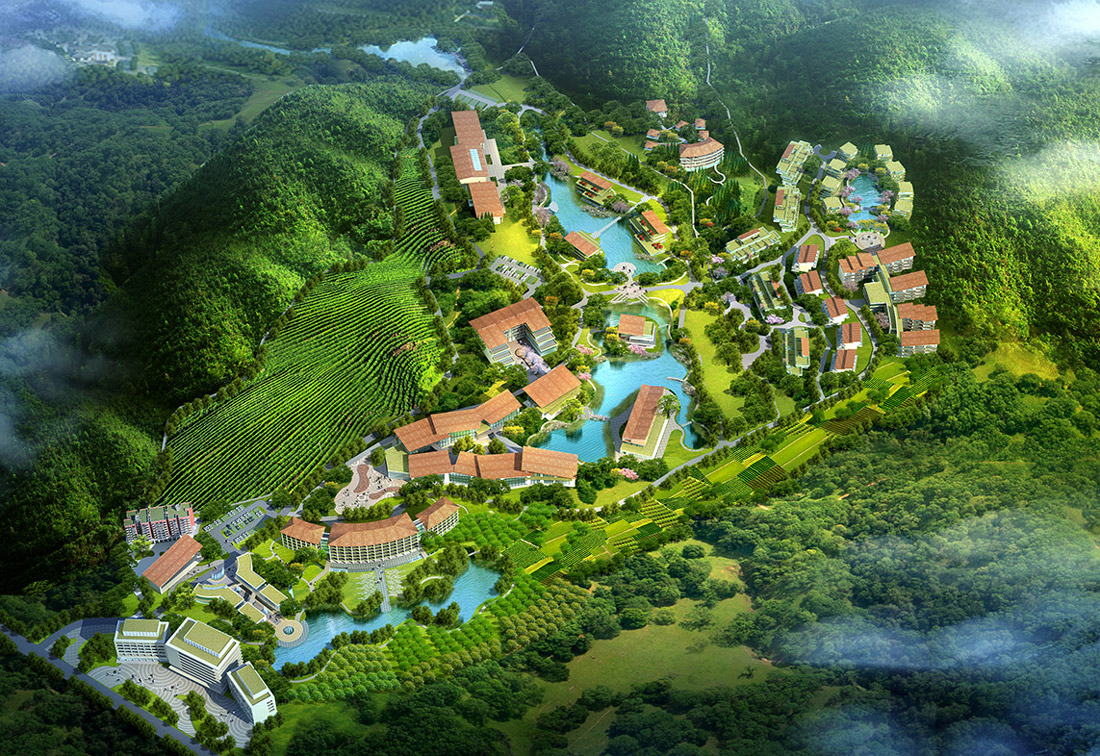 養(yǎng)老地產(chǎn)景觀設(shè)計(jì)圖片