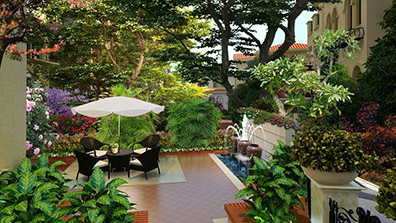 小品在景觀(guān)設(shè)計(jì)中是不可或缺的一部分