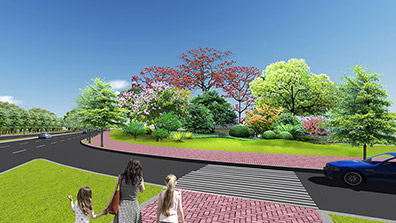 城市園林景觀(guān)設(shè)計(jì)中的空間藝術(shù)功能分析