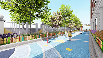 幼兒園景觀設(shè)計(jì)需營(yíng)造良好的活動(dòng)氛圍