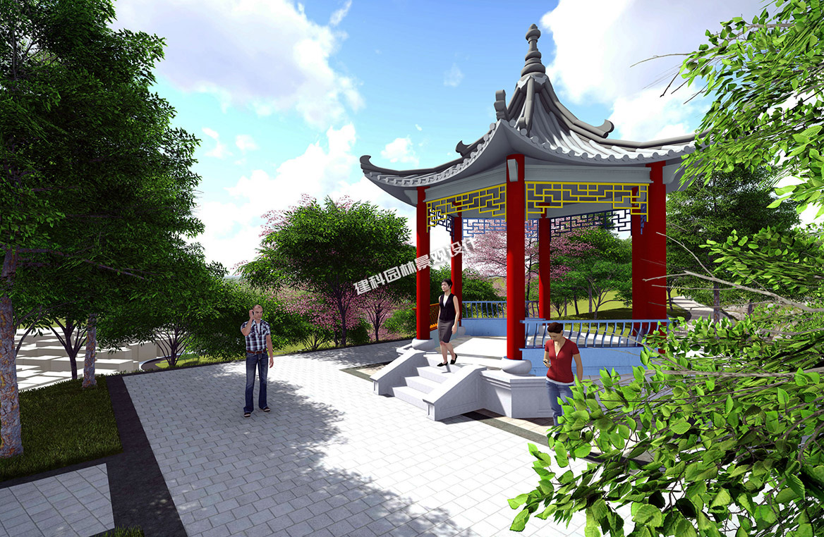 美麗圩鎮(zhèn)規(guī)劃設(shè)計(jì)效果圖7