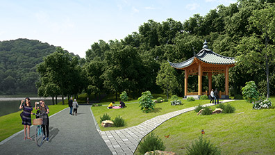 公園景觀植物配置要點