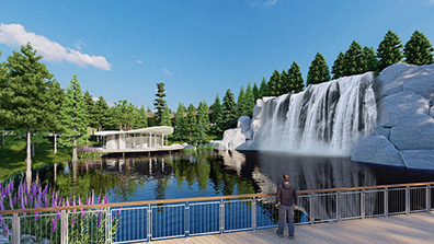 城市園林景觀水體設(shè)計要點