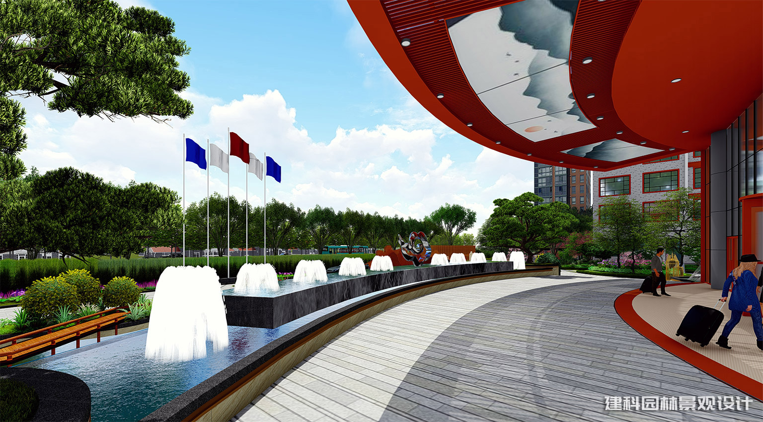 酒店建筑與景觀的融合設(shè)計