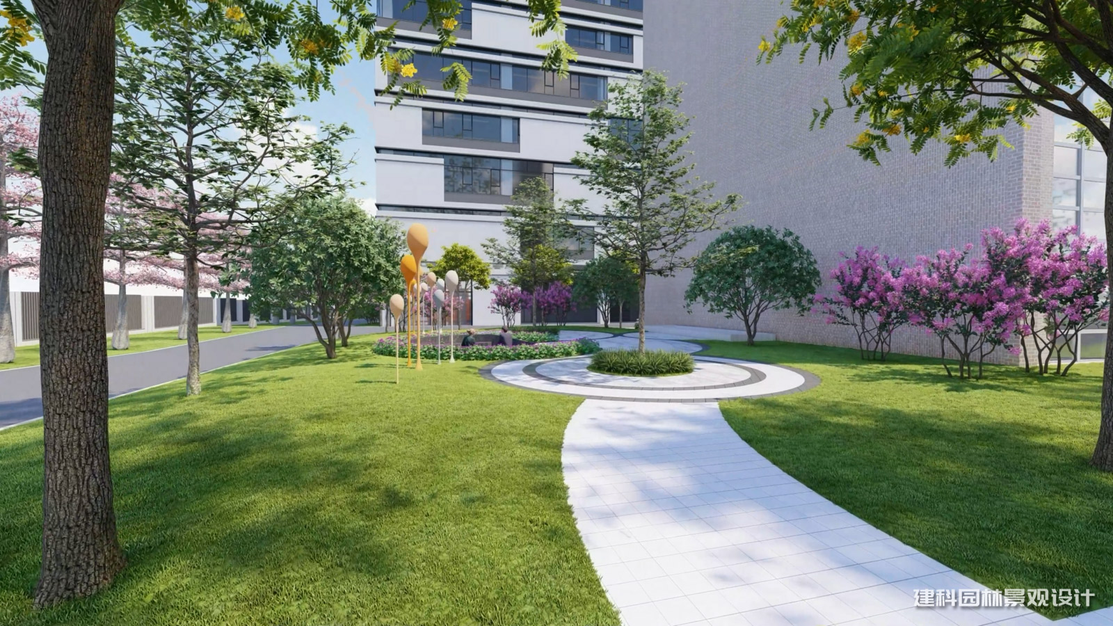 工廠景觀綠化設(shè)計的核心特點