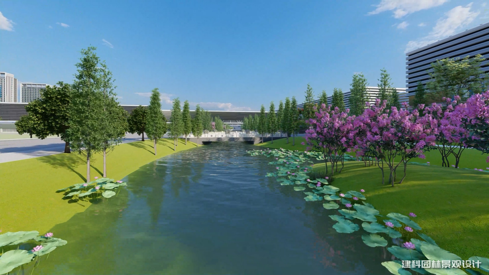 廠區(qū)景觀綠化設計是營造綠色健康未來工廠的重要舉措