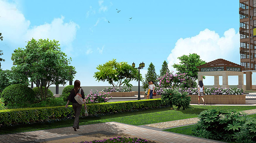 連州現(xiàn)代國際廣場景觀設計