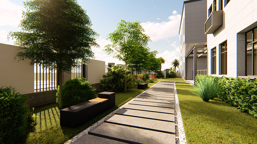 激光設(shè)備公司景觀設(shè)計