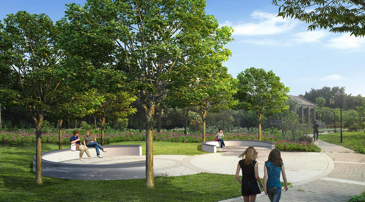 細涌尾涼棚周邊道路、小橋、綠化及新廳升級改造2