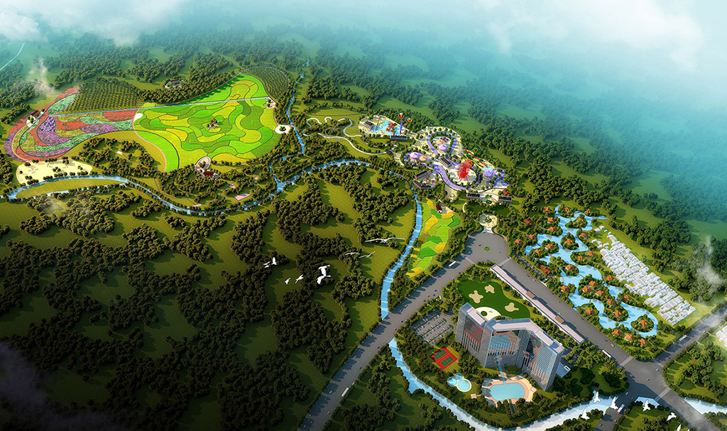 農(nóng)業(yè)生態(tài)園景觀規(guī)劃設計