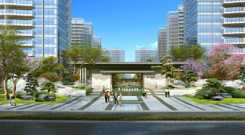 商業(yè)地產(chǎn)景觀設(shè)計