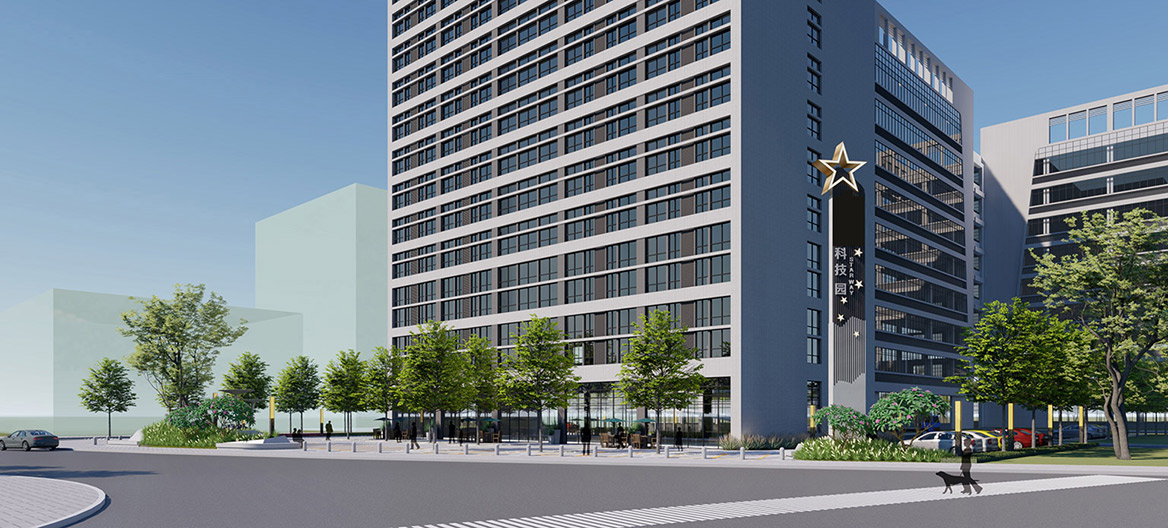 星河科技景觀設計效果圖4