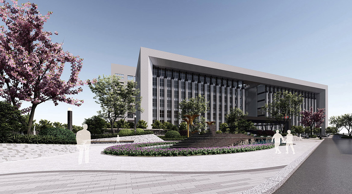 智能產(chǎn)業(yè)園景觀設(shè)計(jì)圖4