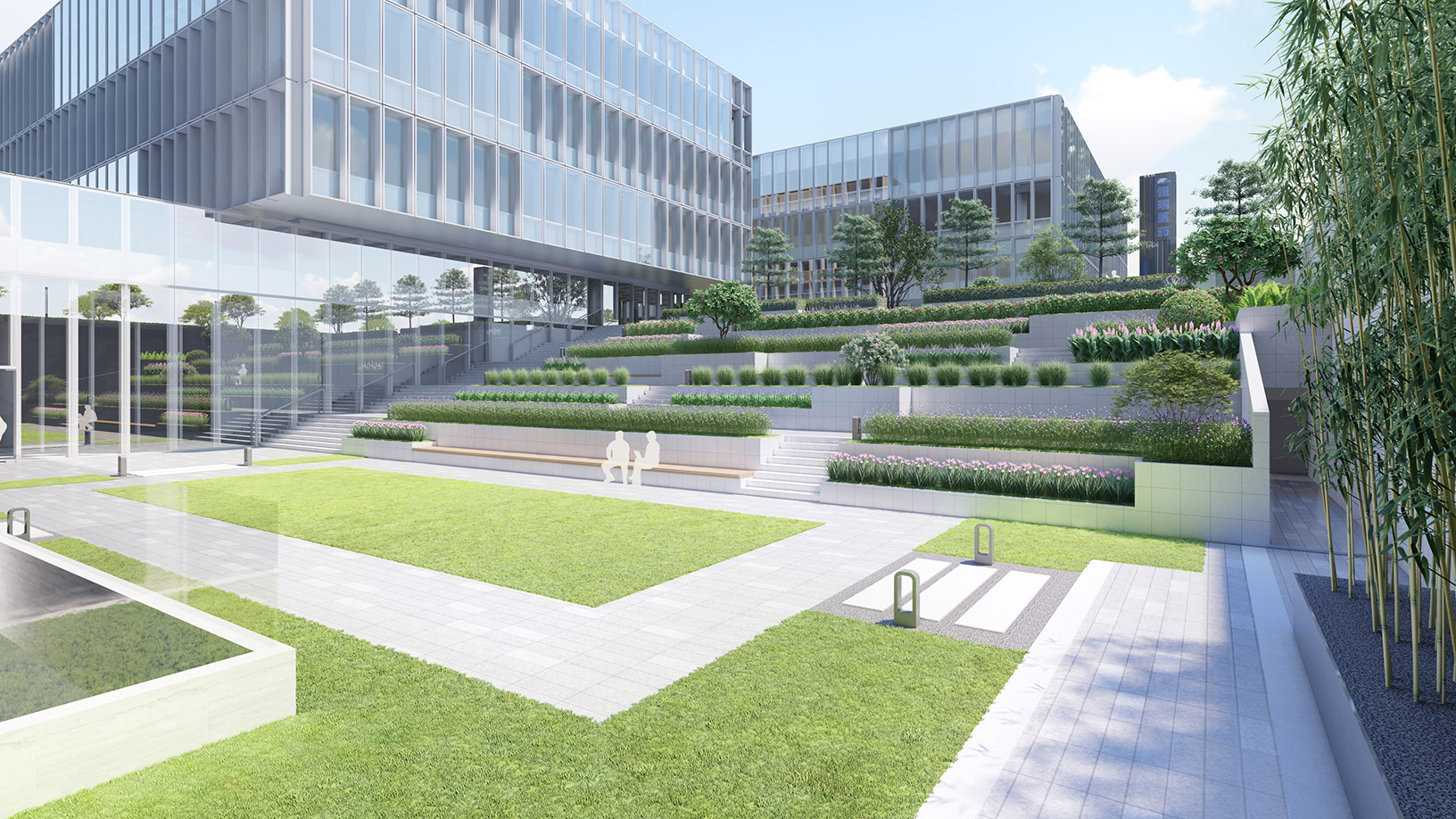 高新技術(shù)產(chǎn)業(yè)園景觀設計方法